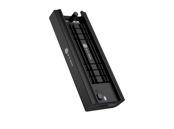 ICY BOX IB-180MC-C31 Obudowa SSD Czarny M.2