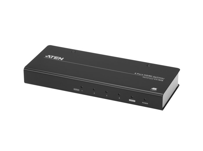 ATEN VS184B-AT-G rozgałęziacz telewizyjny HDMI 4x HDMI