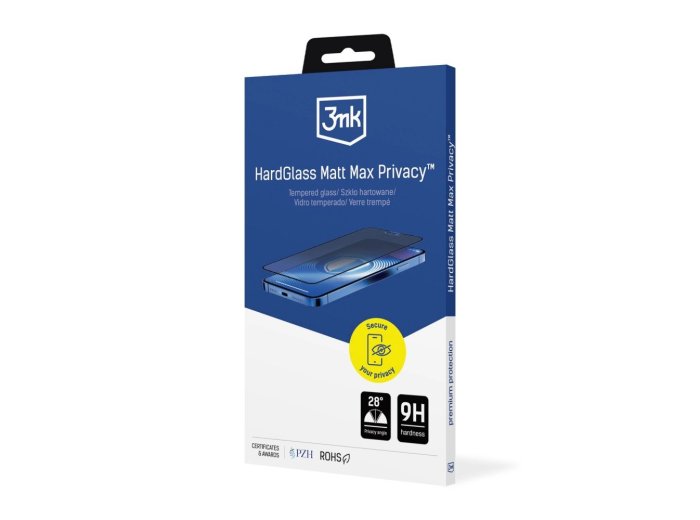 Szkło prywatyzujace HardGlass Matt Max Privacy Apple iPhone 18 Pro Max
