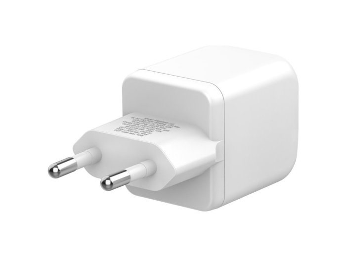 Ładowarka sieciowa 45W PD SiC Dual biała