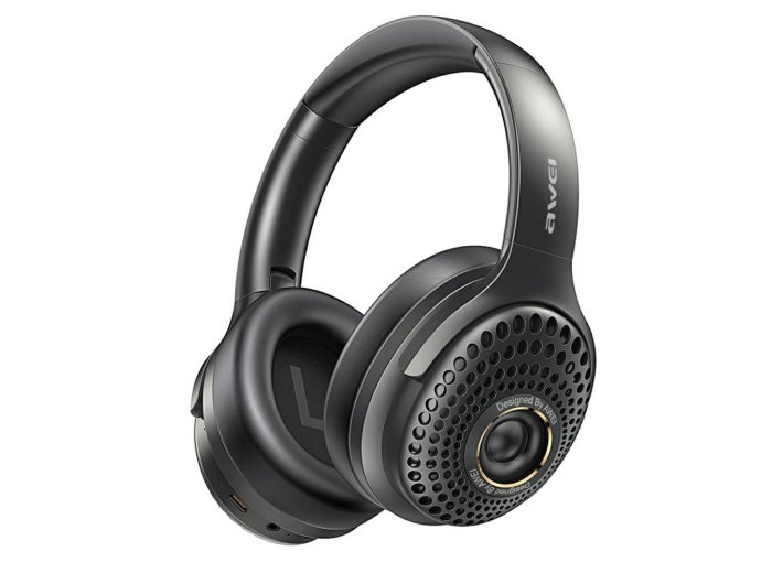 Słuchawki nauszne AT30 Bluetooth 6.0 czarne