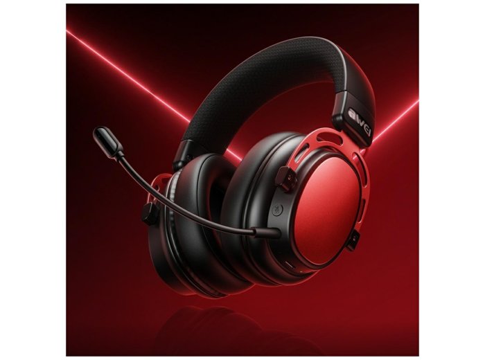 Słuchawki nauszne AT36 bluetooth 5.4 mikrofon czarne