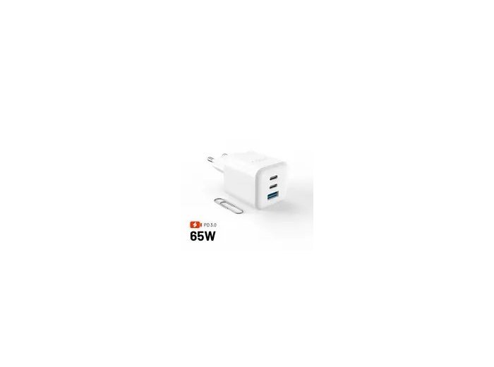 Ładowarka Fixed Mini 1x USB-A 2x USB-C 3.25 A (FIXCG65M-2C1A-WH)