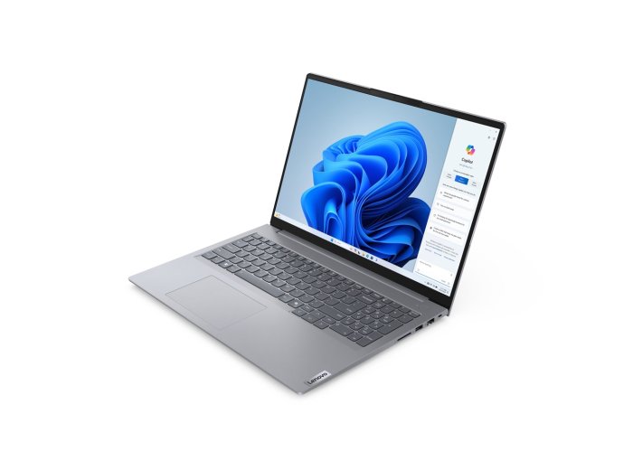 Lenovo ThinkBook 16 G7 ARP AMD Ryzen™ 5 7535HS Laptop 40,6 cm (16") WUXGA 16 GB DDR5-SDRAM 512 GB SSD Wi-Fi 6E (802.11ax) Windows 11 Pro Szary