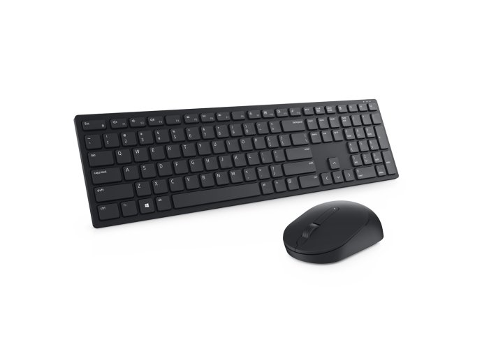 DELL Klawiatura i mysz Pro — KM5221W - hiszpańska (QWERTY) - czarna