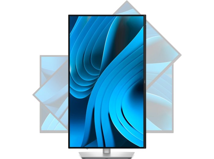 DELL Pro Plus P2725DE monitor komputerowy 68,6 cm (27") 2560 x 1440 px Quad HD LCD Czarny, Srebrny