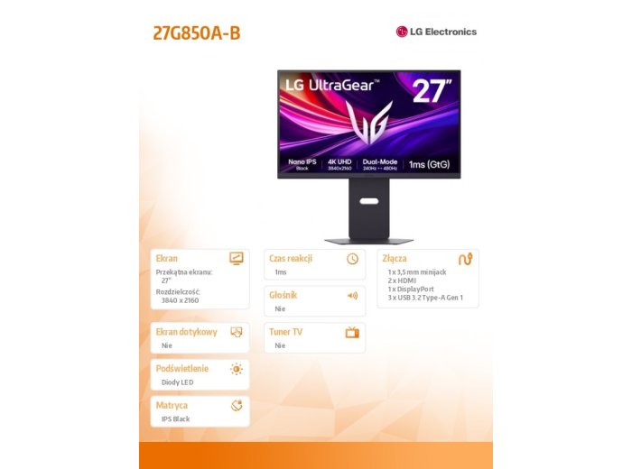 Monitor 27G850A-B