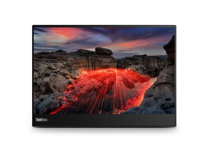 Lenovo ThinkVision M14t G2 14i 14.0"Touch 2440 x 1440 60Hz 300nits USB Raven Black