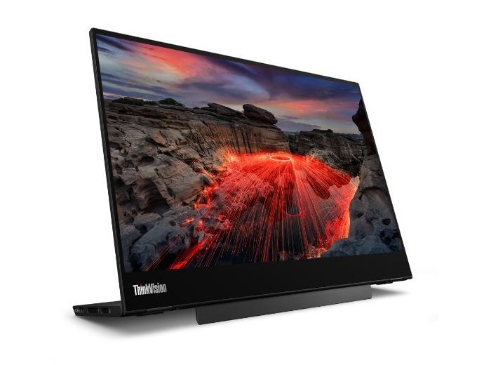 Lenovo ThinkVision M14t G2 14i 14.0"Touch 2440 x 1440 60Hz 300nits USB Raven Black