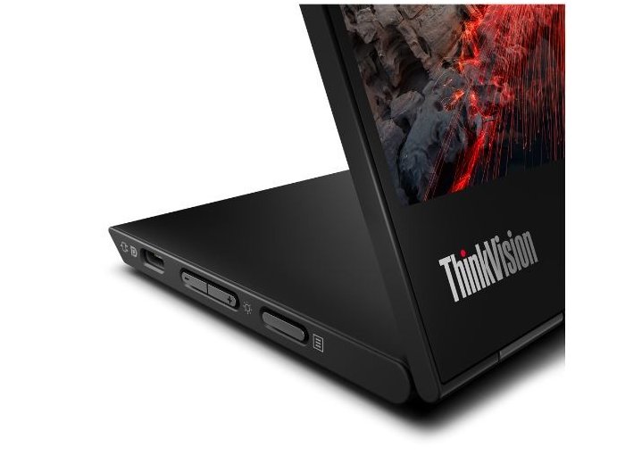 Lenovo ThinkVision M14t G2 14i 14.0"Touch 2440 x 1440 60Hz 300nits USB Raven Black