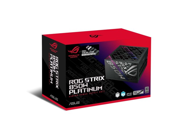 Zasilacz Asus + kabel ROG Equalizer ROG-STRIX-850P-GAMING-E