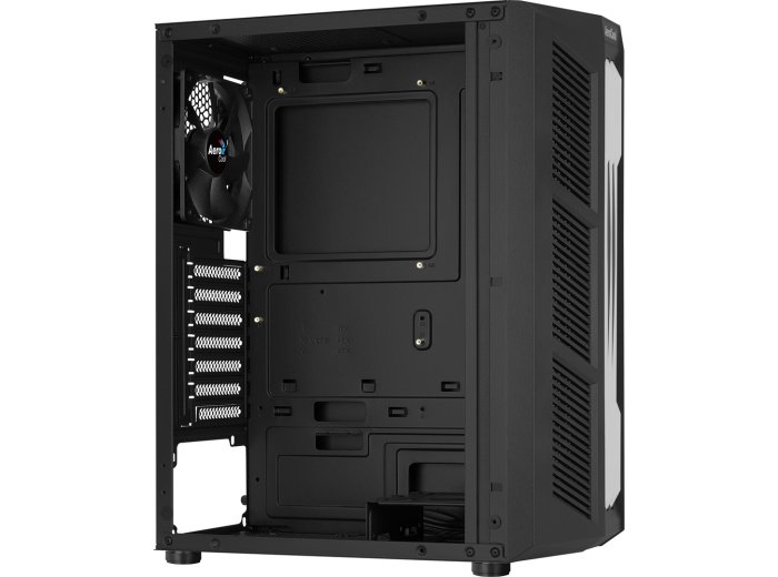 OBUDOWA AEROCOOL PGS PRIME-G-BK-v1 RGB czarna