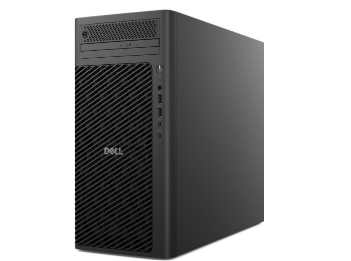 Stacja robocza Dell Pro Max Tower T2 FCT2250 Win11Pro U7 265/32GB/1TB/NVIDIA RTX 2000 ADA/No Wifi/Wireless Kb & Mouse/500W/vPro/3Y ProSupport