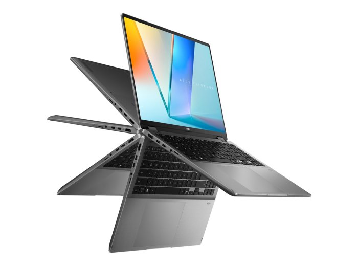 ASUS TP3607SA-PS77T Ultra 7 258V 16"2.8K Touch 120Hz OLED 32GB SSD1TB BT BLKB x360 Arc 140V Win11 Mattey Gray (REPACK) 2Y