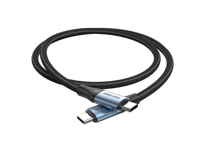 Kabel USB-C do USB-C Vention USB 2.0 5A 240W 1m czarny