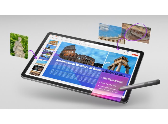 Lenovo Idea Tab MediaTek Dimensity 128 GB 27,9 cm (11") 6 GB Wi-Fi 5 (802.11ac) Android 15 Szary