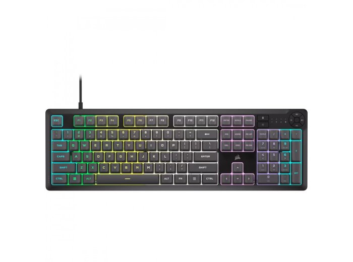 Klawiatura K55 Core RGB szara