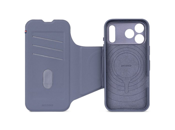 Decoded D26IPO17PMDW3TSFE pokrowiec na telefon komórkowy 17,5 cm (6.9") Z klapką Szary