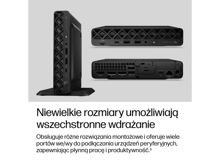 HP EliteDesk 8 Mini G2i AI Ultra 7 356H 16GB DDR5 5600 SSD512 Intel Graphics W11Pro 3Y OnSite