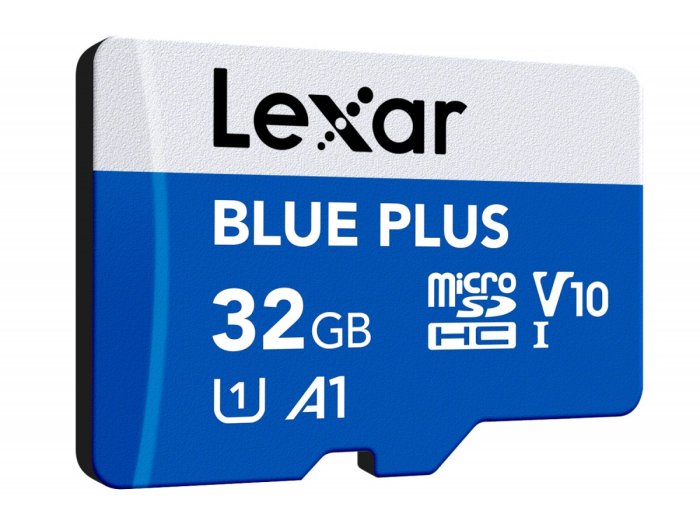 Karta pamięci microSDHC 32GB C10 A1 U3 V10 100MB/s Blue Plus
