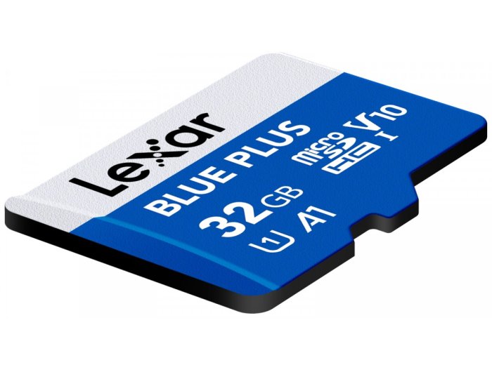 Karta pamięci microSDHC 32GB C10 A1 U3 V10 100MB/s Blue Plus