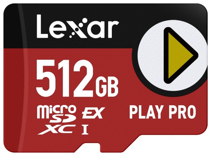 Karta pamięci microSDHX PLAY PRO 512GB EXPRESS 7.1 900MB/s