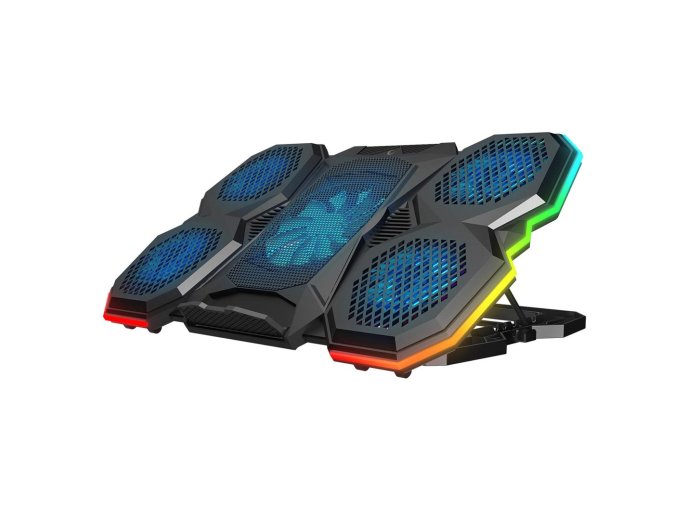 RAMPAGE PODSTAWKA CHŁODZĄCA POD LAPTOP AD-RC14 9-17" RGB