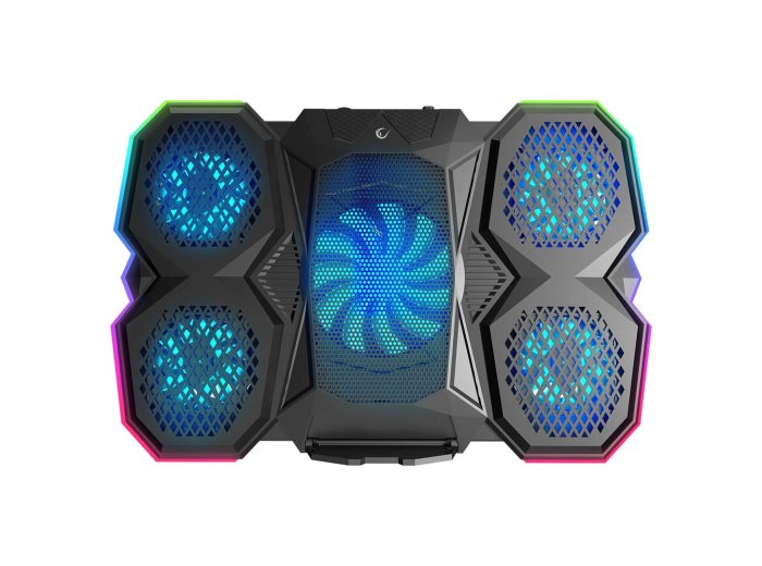RAMPAGE PODSTAWKA CHŁODZĄCA POD LAPTOP AD-RC14 9-17" RGB