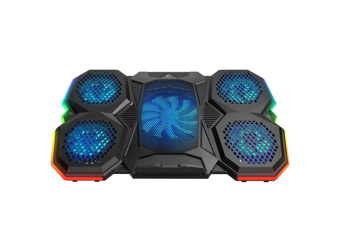 RAMPAGE PODSTAWKA CHŁODZĄCA POD LAPTOP AD-RC14 9-17" RGB