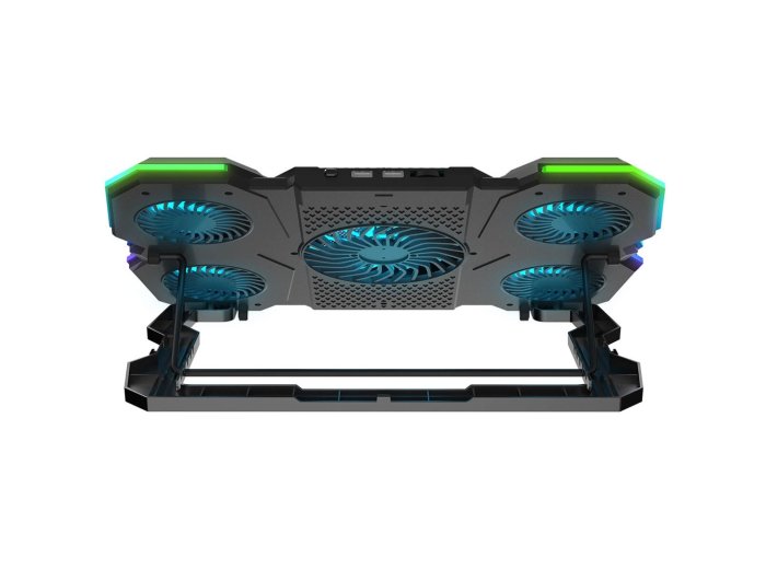 RAMPAGE PODSTAWKA CHŁODZĄCA POD LAPTOP AD-RC14 9-17" RGB