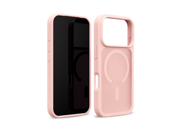 Etui Matte Magnetic MagSafe iPhone 18 Pro / iPhone 17 Pro różowe
