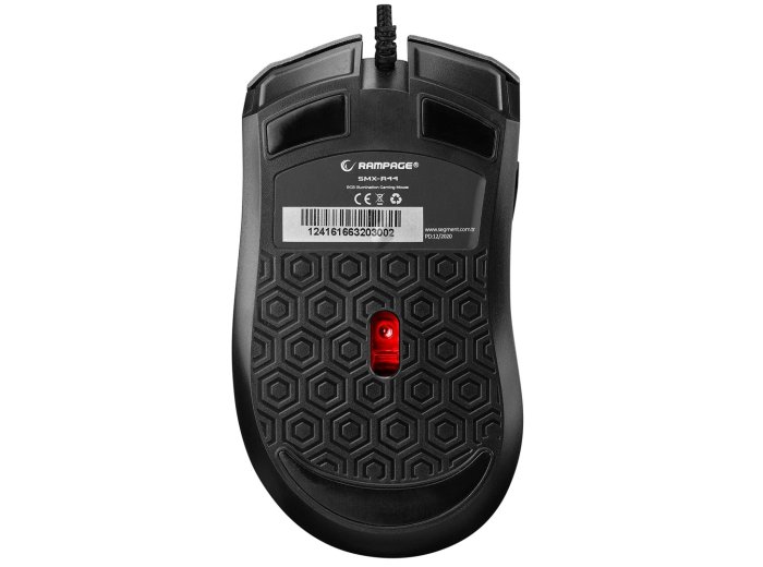 RAMPAGE MYSZ SMX-R44 V2 MACRO BLACK 12800 DPI RGB LED