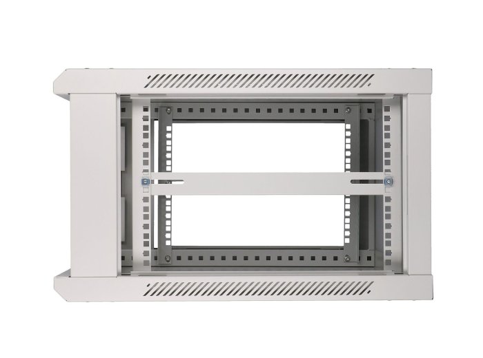 Extralink Szafa rack 6U 600x600 Szara montowana na ścianie