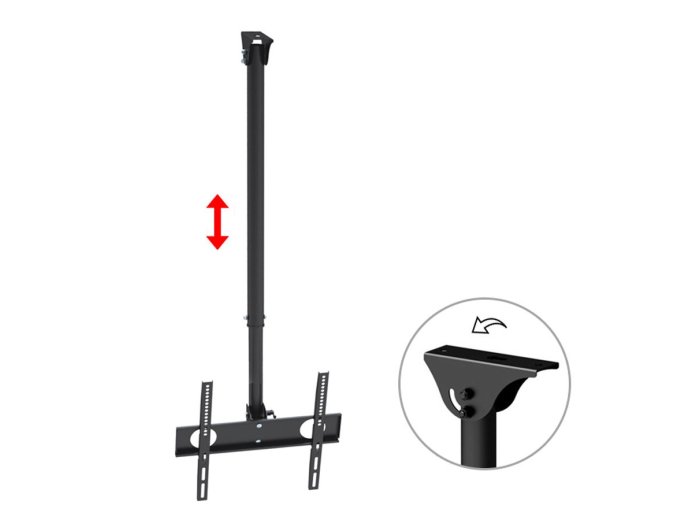 Uchwyt ścienny do telewizora Maclean MC-631 (sufitowy, Uchylny; 32" - 55"; max. 50kg)
