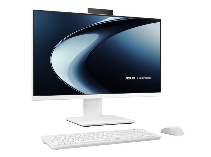 ASUS V400 AiO V440VAK-WPC331W Intel Core 3 100U 60,5 cm (23.8") 1920 x 1080 px All-in-One PC 8 GB DDR5-SDRAM 512 GB SSD Windows 11 Home Wi-Fi 6 (802.11ax) Biały