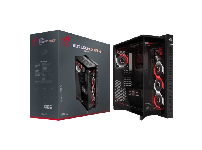 Obudowa Asus ROG CRONOX GR801 CURVE TG ARGB BLACK