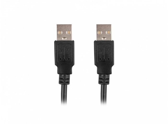 Kabel USB-A M/M 2.0 1.8m Czarny