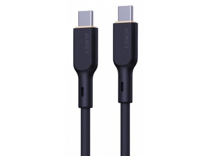 CB-SCC101 kabel USB-C - USB-C 1m 100W PD 5A 20V silikonowy czarny