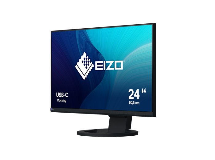 EIZO FlexScan EV2480-BK LED display 60,5 cm (23.8") 1920 x 1080 px Full HD Czarny