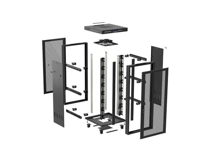 Szafa teleinformatyczna rack 80x80 42U
