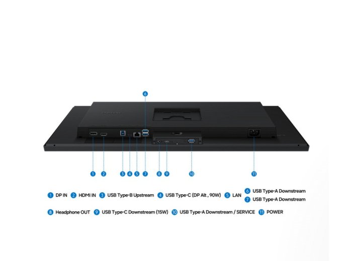 Monitor 27 cali Viewfinity S80UH IPS 3840x2160 UHD 16:9 1xHDMI 1xDP 1xUSB-C 90W 3xUSB-A Easy Connection KVM PIP/PBP 5ms 60Hz HAS+PIV płaski 3YOn-Site