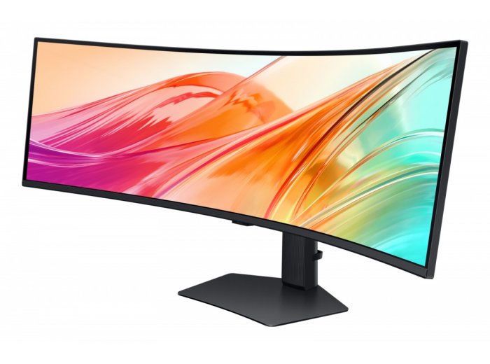 Monitor 49 cali ViewFinity S95UF VA 5120x1440 DQHD 32:9 2xHDMI 1xDP 1xUSB-C 1xUSB-B 3xUSB-A 5ms 120Hz zakrzywiony głośniki 3YOn-site (LS49F950UAUXEN)