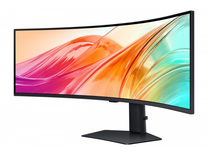 Monitor 49 cali ViewFinity S95UF VA 5120x1440 DQHD 32:9 2xHDMI 1xDP 1xUSB-C 1xUSB-B 3xUSB-A 5ms 120Hz zakrzywiony głośniki 3YOn-site (LS49F950UAUXEN)