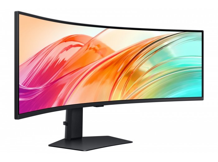 Monitor 49 cali ViewFinity S95UF VA 5120x1440 DQHD 32:9 2xHDMI 1xDP 1xUSB-C 1xUSB-B 3xUSB-A 5ms 120Hz zakrzywiony głośniki 3YOn-site (LS49F950UAUXEN)