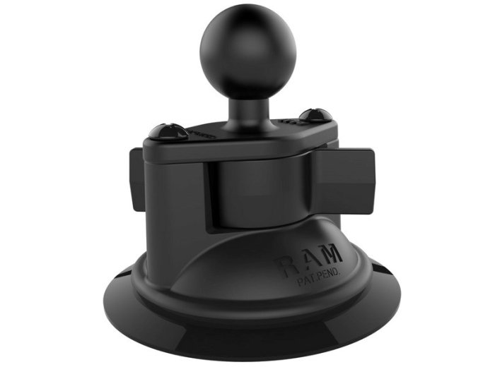 RAM Mount Twist-Lock™ Przyssawka Do Szyby/Deski Rozdzielczej z Głowicą rozmiar B RAM-B-224-1U