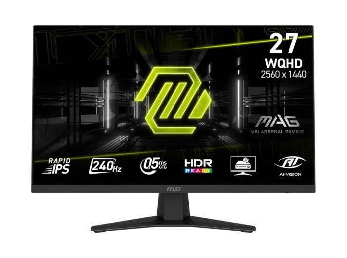 MSI MAG 274QFDE X24 monitor komputerowy 68,6 cm (27") 2560 x 1440 px Wide Quad HD LCD Czarny