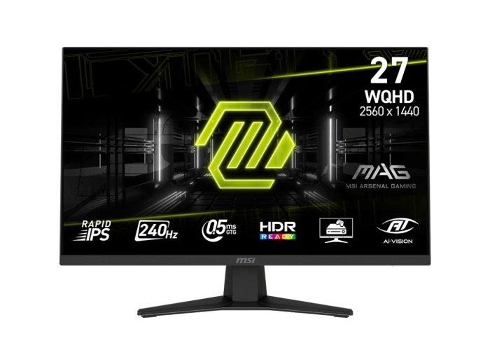 MSI MAG 274QFDE X24 monitor komputerowy 68,6 cm (27") 2560 x 1440 px Wide Quad HD LCD Czarny