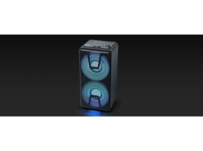 Muse M-1820 DJ przenośny system stereo 150W, Odtwarzacz mp3 Czarny