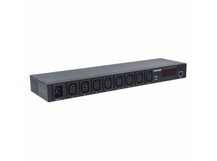 INTELLINET LISTWA ZARZĄDZALNA PO IP 19" 1U, 8X C13