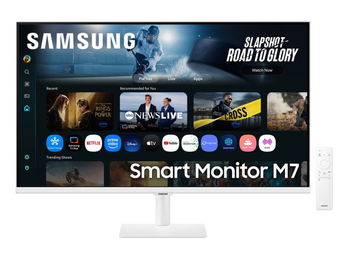Samsung M7 M70F monitor komputerowy 81,3 cm (32") 3840 x 2160 px 4K Ultra HD LED Biały